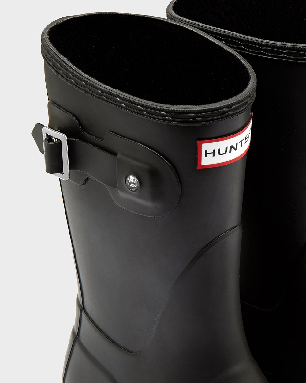 Women Hunter Original | Short Rain Boots Black | NZ-84053-RBDQ